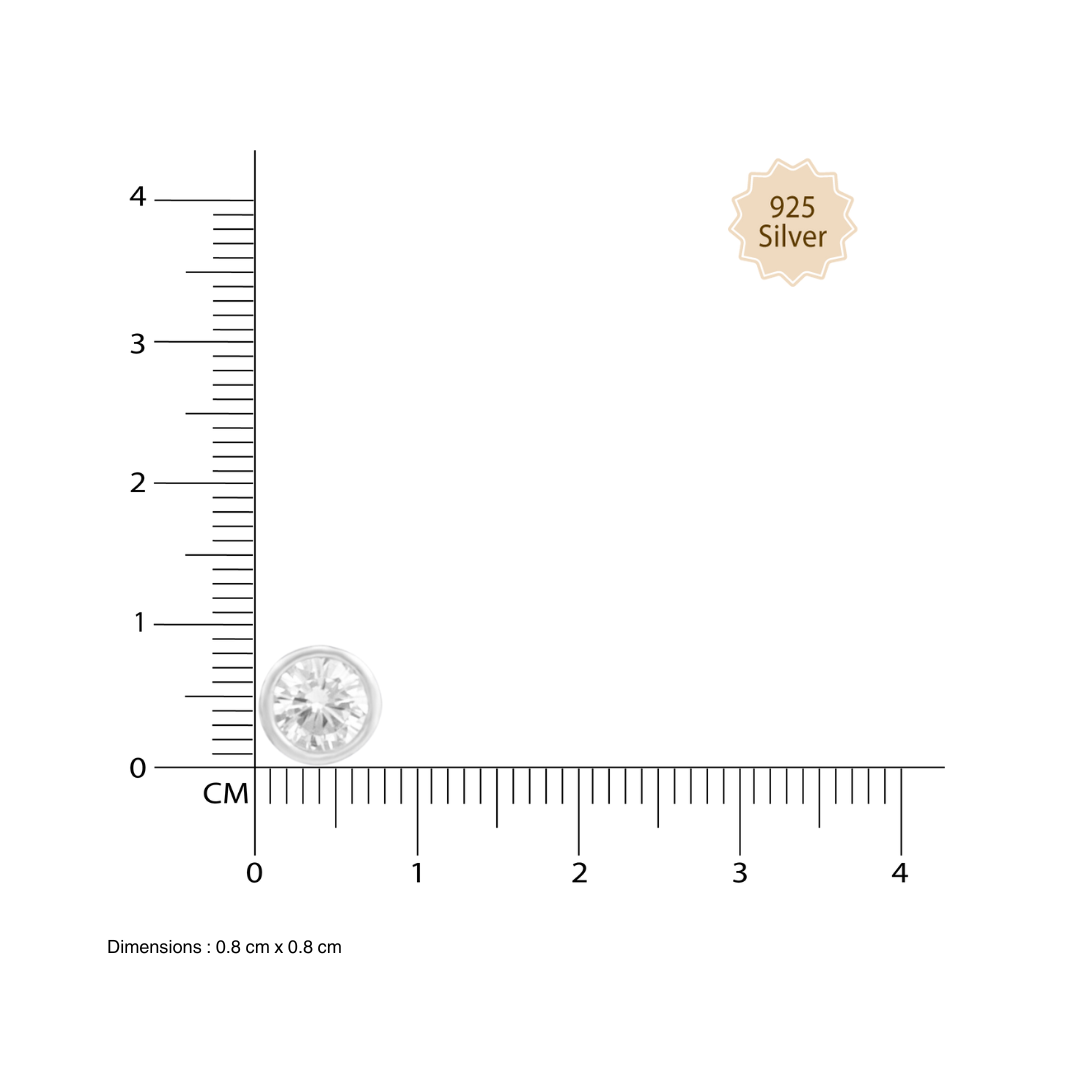 Luna Rounds Stud Earring