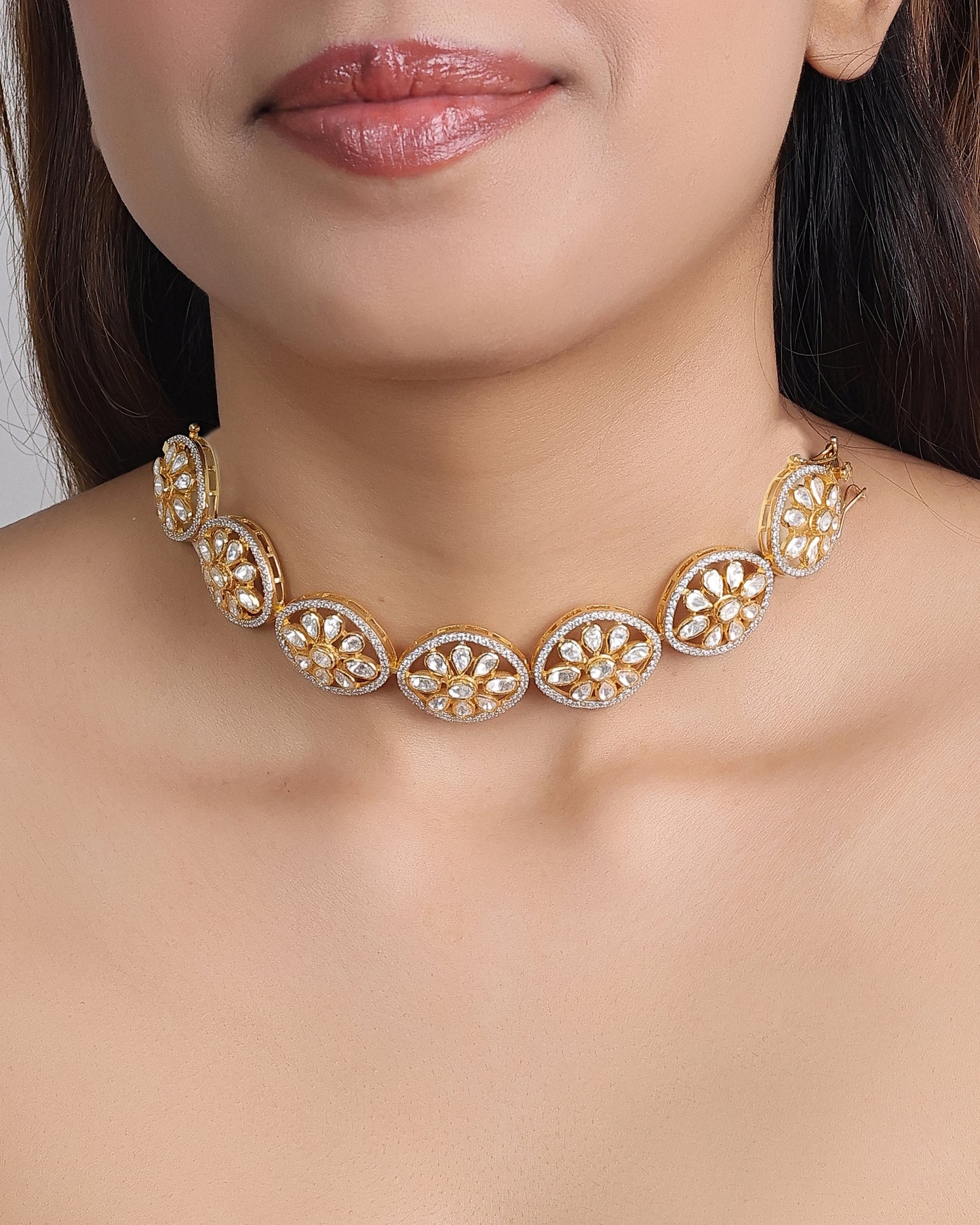 Yasmin Pearl Choker Necklace