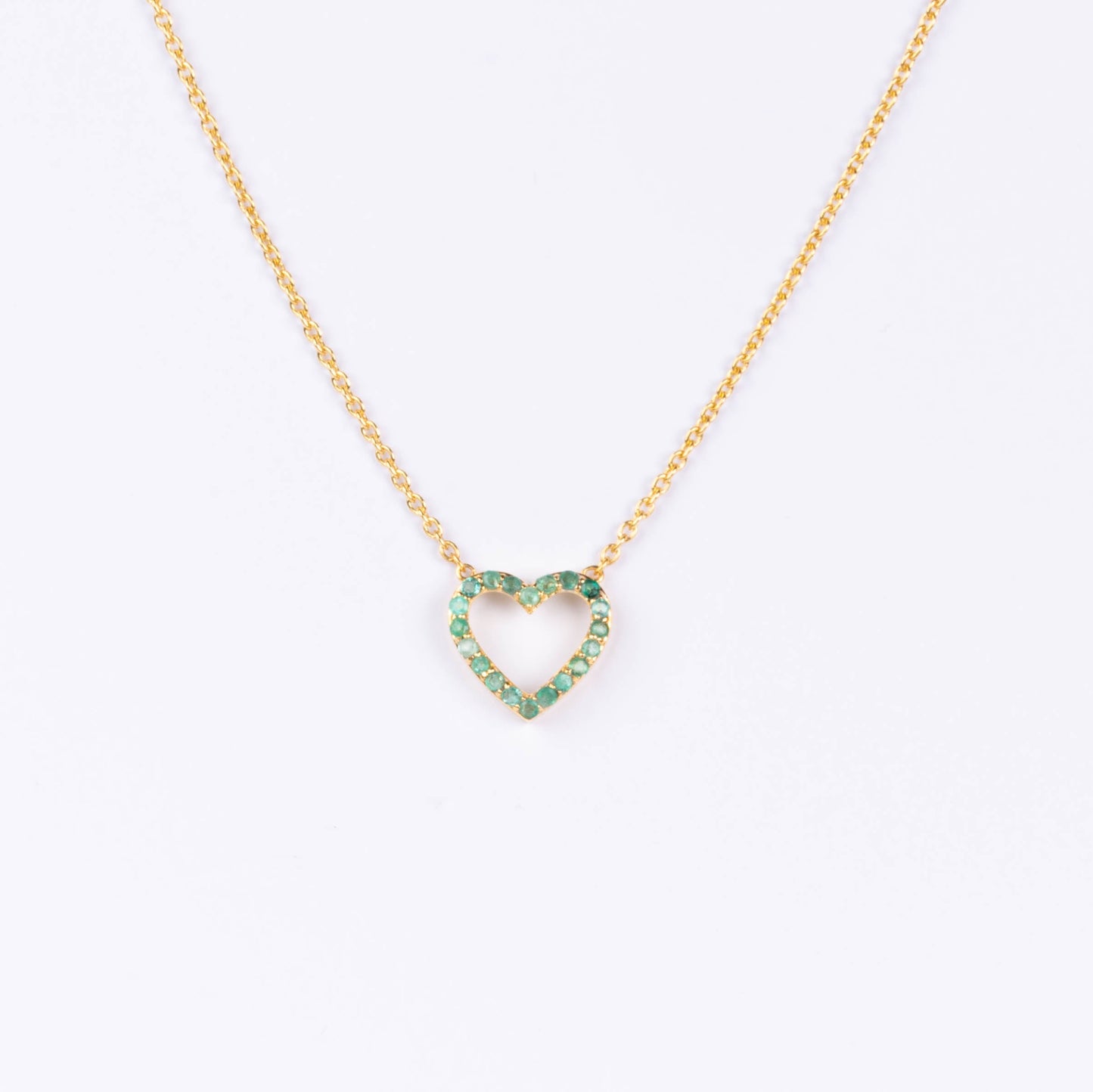 Regal Emerald Amour Pendant