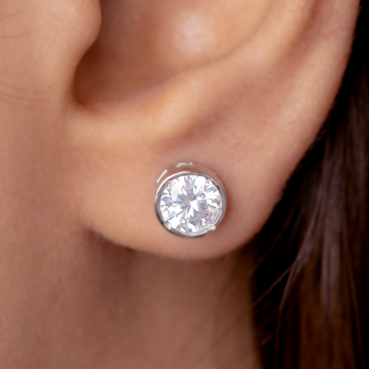 Luna Rounds Stud Earring