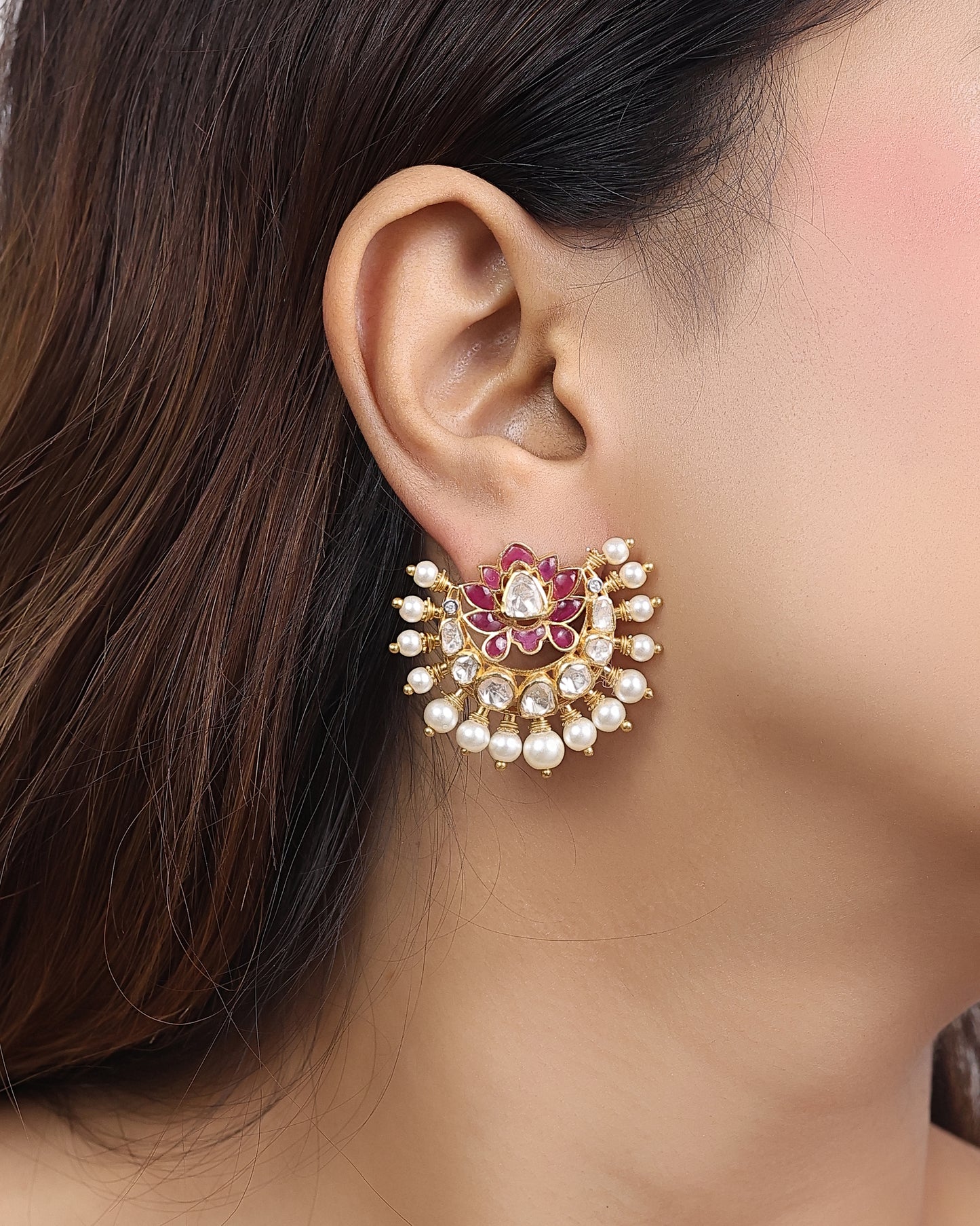 Hawa Lotus Earrings