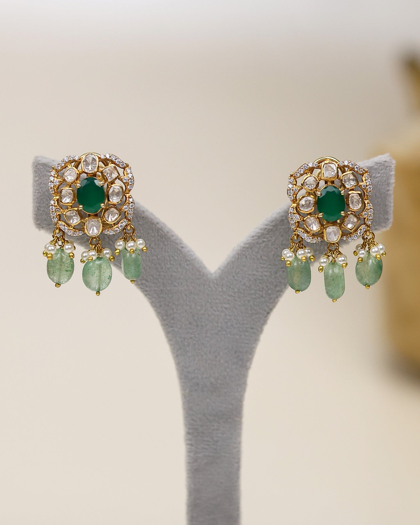 Sanj Polki Earrings