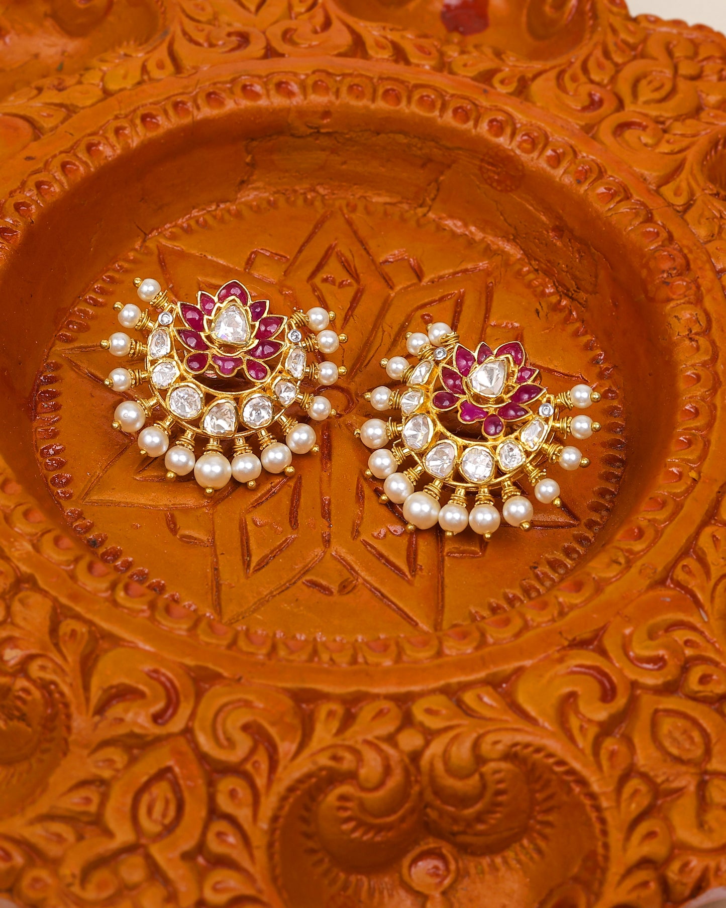 Hawa Lotus Earrings