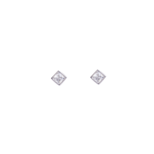 Classic Square Stud Earrings