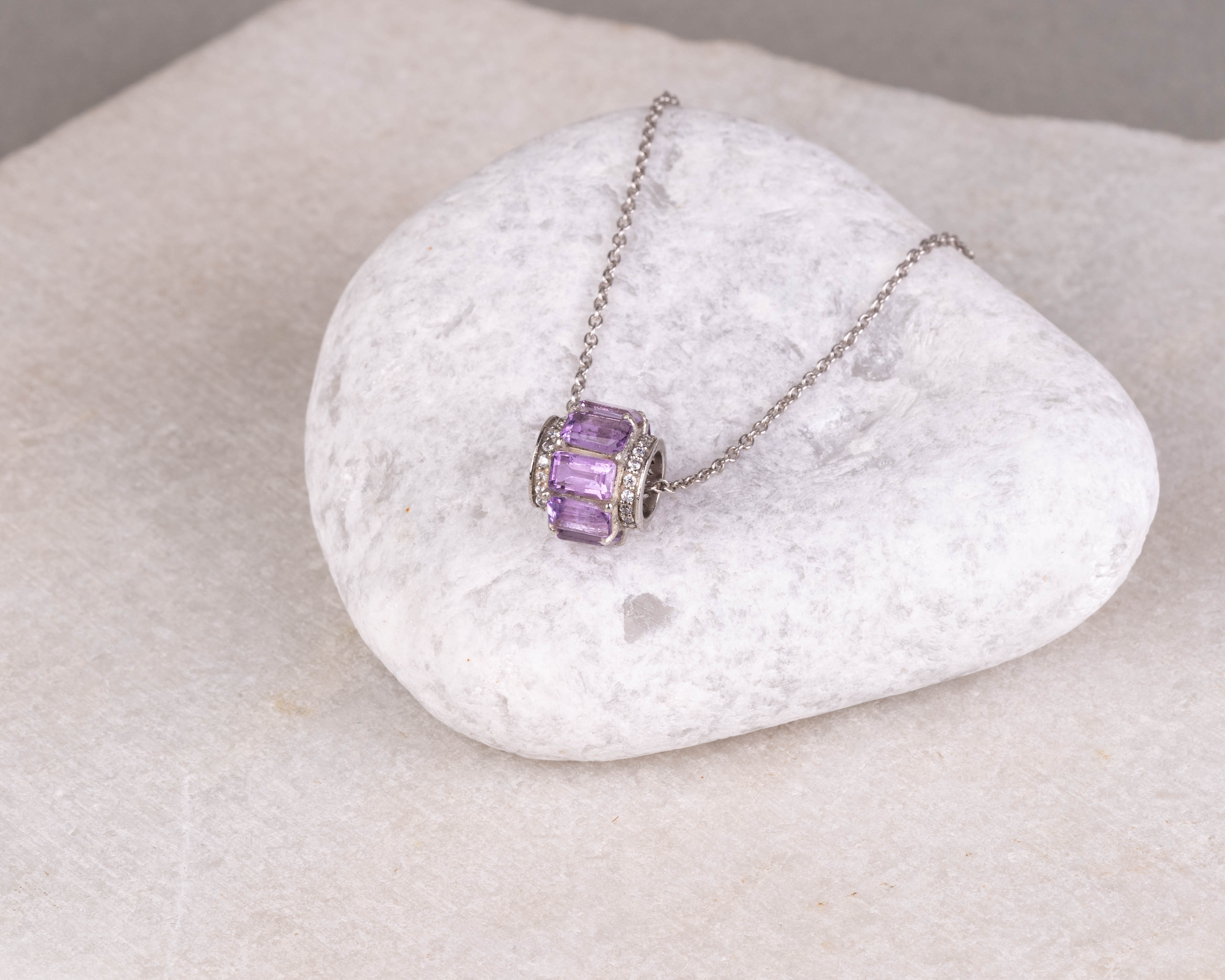 Echoes Of Amethyst Pendant