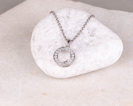 Oceanic Topaz Love Pendant