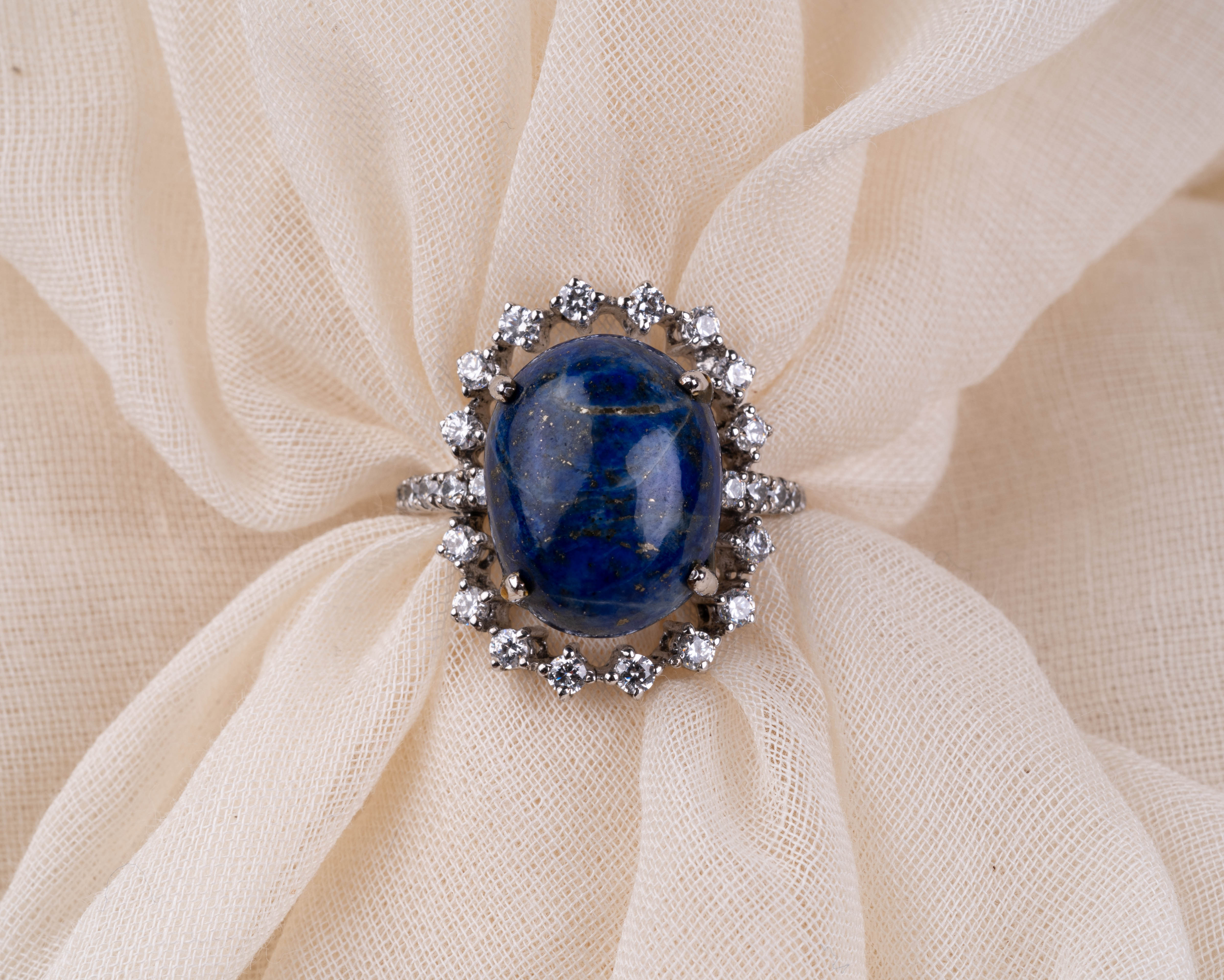 Lapis Lazuli Oasis Ring