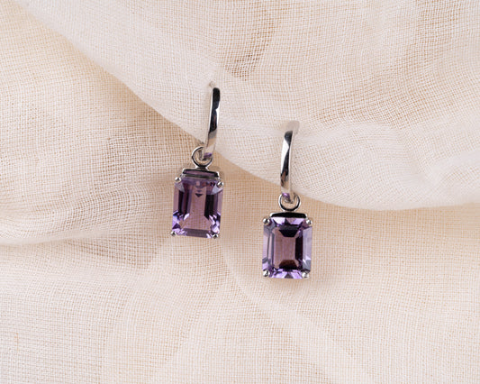 Amethyst Breeze Earrings