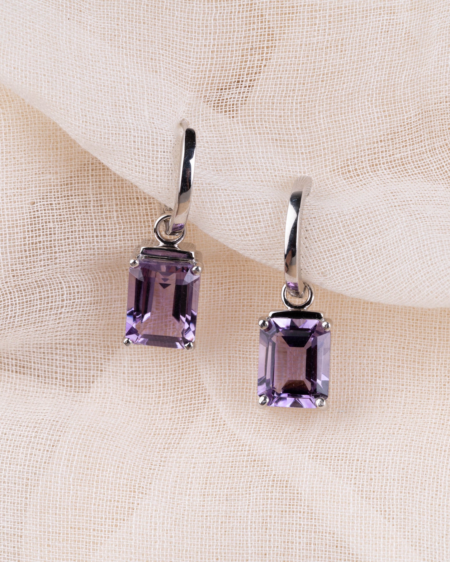 Amethyst Breeze Earrings