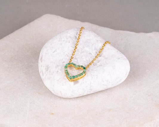 Regal Emerald Amour Pendant